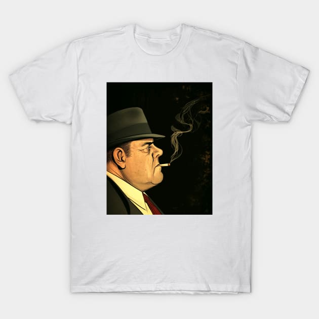 Smoking Gangster #2 T-Shirt by Butterfly Venom